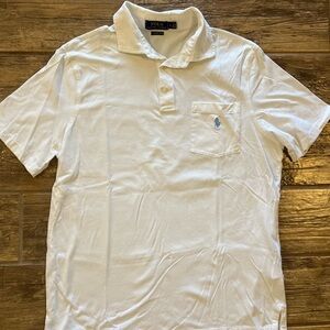 Ralph Lauren White Polo Shirt